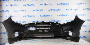 Front bumper bare Mitsubishi Outlander 16-21 rest silver A31 torn, worn