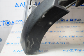 Front bumper bare Mitsubishi Outlander 16-21 rest silver A31 torn, worn