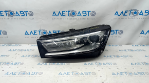 Front left headlight complete Audi Q5 80A 18-20 Bi-xenon, sand