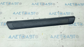Door sill outer front left Audi Q5 80A 18-24 black, scratches, broken fastener