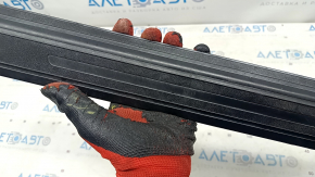Door sill outer front left Audi Q5 80A 18-24 black, scratches, broken fastener