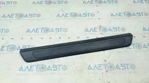 Door sill outer front right Audi Q5 80A 18-24 black, scratches, broken fastener