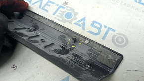 Door sill outer front right Audi Q5 80A 18-24 black, scratches, broken fastener