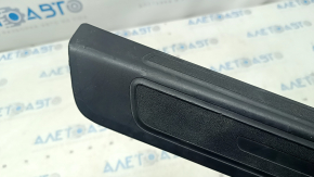 Door sill outer front right Audi Q5 80A 18-24 black, scratches, broken fastener