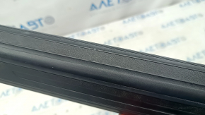 Door sill outer front right Audi Q5 80A 18-24 black, scratches, broken fastener