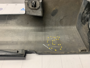 Left threshold Ford Fusion mk5 13-20 graphite HN, with seal, scratches, broken mount, broken guide, dented