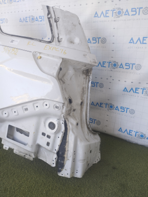 Quarter wing rear left Ford Explorer 11-19 white, pokes