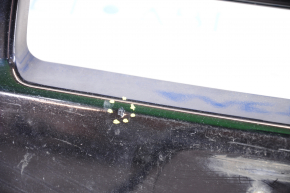 Front bumper trim central Mitsubishi Outlander 16-21 rest scratches, bumps, broken fasteners