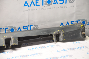 Right threshold Ford Fusion mk5 13-20 graphite HN, with seal, broken fastening, dented, scratches