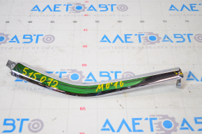 Front bumper molding chrome upper left Mitsubishi Outlander 16-21 rest sawn corner