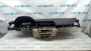Torpedo front panel with AIRBAG Audi Q5 80A 18-20 black