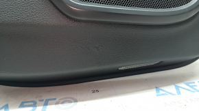 Door trim card rear left Audi Q5 80A 18-20 black, with wood insert, beige armrest with insert, with tweeter, scratches