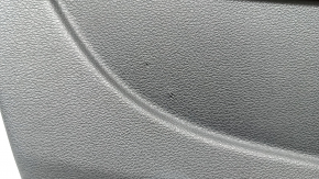 Door trim card front left Audi Q5 80A 18-20 black, with wood insert, beige armrest with insert, butts