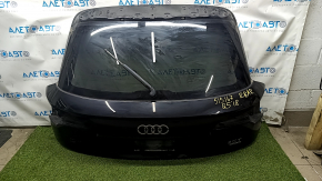 Bare tailgate with glass Audi Q5 80A 18-20 black LY9B, with trapezoid and leash