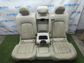 Rear row of seats 2nd row Audi Q5 80A 18-20 beige leather, Standard, dry-cleanable