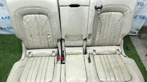 Rear row of seats 2nd row Audi Q5 80A 18-20 beige leather, Standard, dry-cleanable