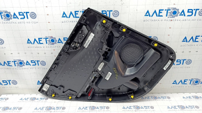 Door trim card rear right Ford Escape MK4 20-22 leather black, scratches