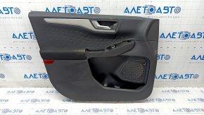 Door trim card front left Ford Escape MK4 20-22 black, scratches, needs cleaning