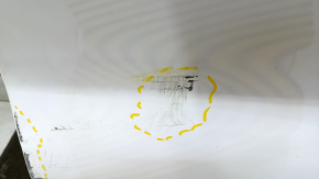 Door bare rear left Ford Escape MK4 20- white YZ, dent