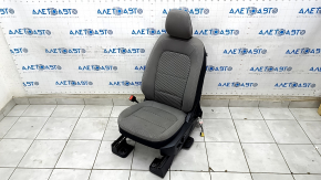 Driver's seat Ford Escape MK4 20-22 without airbag, electric, heated, gray cloth, dry-cleanable