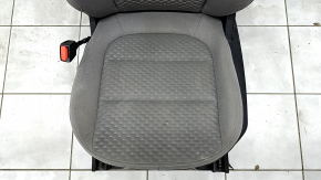 Driver's seat Ford Escape MK4 20-22 without airbag, electric, heated, gray cloth, dry-cleanable