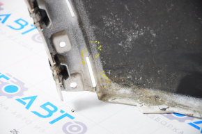 Front bumper bare Ford Escape MK3 13-16 prerest white UG broken fastener, pressed, cracked