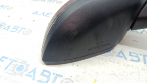 Side mirror right Audi A5 F5 17-19 5D 15 pins, heated, turn signal, auto-dimming, BSM, auto-warehouse, red, scratches