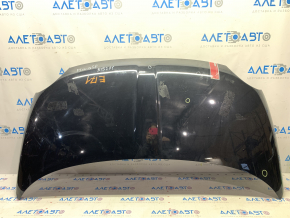 Bonnet naked Fiat 500 12-19 steel, black PXR, bumpers