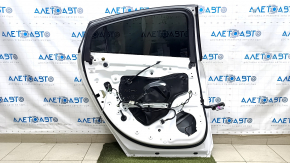 Door assembly rear left Chevrolet Volt 16- keyless, white GAZ, scratches on the handle