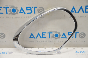 Headlight frame on the hood right Mini Cooper Countryman R60 10-16 chrome, scratches, sand