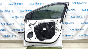 Door assembly front right Chevrolet Volt 16- keyless, white GAZ, scratches on the handle