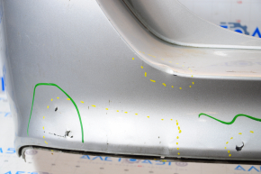 Rear bumper bare Ford Fusion mk5 13-18 silver UX pressed, scratches