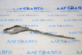 Front bumper molding right Ford Fusion mk5 17-18 without fog lights sand, broken fasteners