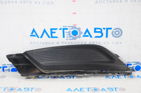 Front bumper grille left Ford Fusion mk5 17-18 without fog lights matte