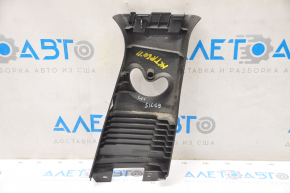 Center pillar trim upper belt left Mini Cooper Countryman R60 10-16 black, scratches