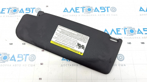Right sun visor for VW Beetle 12-19, black, without hook