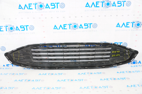 Radiator grill assembly with frame Ford Fusion mk5 17-18 sand, cracks, bumps on chrome, broken fasteners