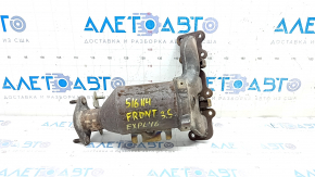 Front exhaust manifold with catalytic converter Ford Explorer 16-19 3.5