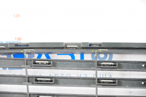 Radiator grill assembly with frame Ford Fusion mk5 17-18 sand, cracks, bumps on chrome, broken fasteners