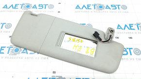 Right visor VW Passat b8 16-19 USA gray, without hook, for backlight, dented