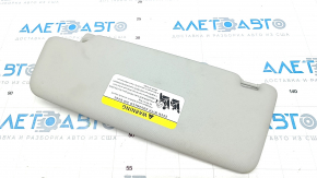 Right visor VW Passat b8 16-19 USA gray, without hook, for backlight, dented