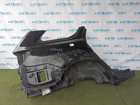 Quarter wing rear right Dodge Durango 14-20 black, made, pokes