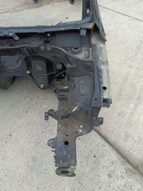 Front left quarter VW CC 08-17 on the body, black, bent pillar