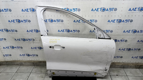 Door bare front right Ford Escape MK4 20- white YZ, dented, torn