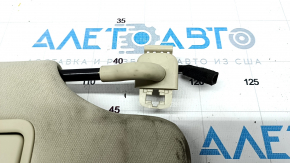 Right visor Ford Fusion mk5 13-20 beige, without hook, without plug, for cleaning