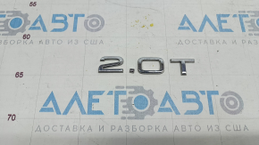 Emblem inscription 2.0T tailgate Audi A5 F5 17-