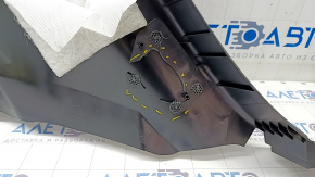 Right arch trim Ford Escape MK4 20 - black scratches, rubbed, broken fasteners
