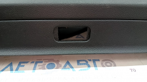 Door trim card front left Audi A5 F5 17-19 5D leather black, insert under black wood, Bang and Olufsen, no backlight