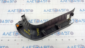 Left tailgate trim Ford Escape MK4 20 - black, broken mount, scratches