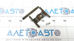 Brake shoe mounting bracket rear left Audi Q7 4L 10-15